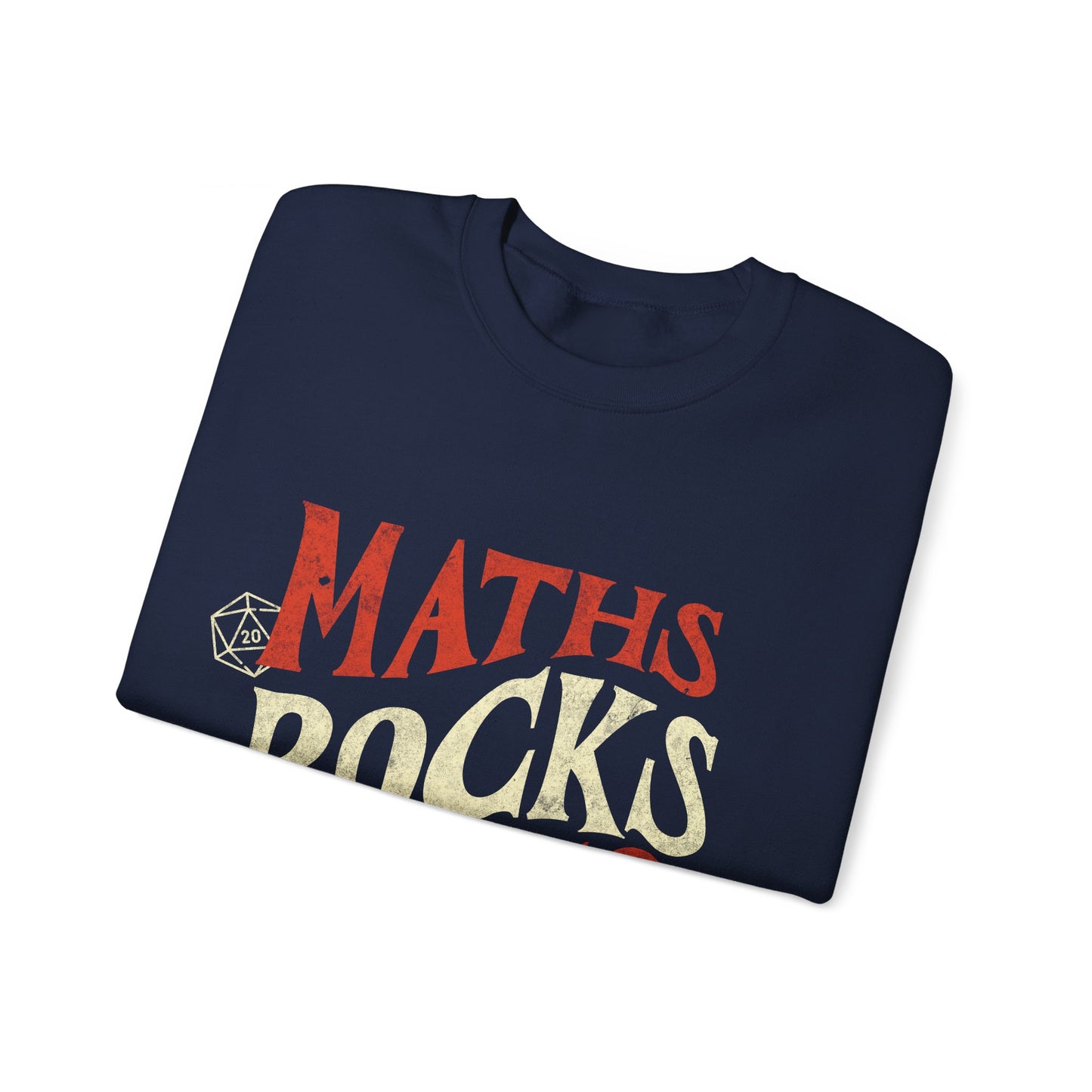 Dnd Shirt Jumper 'Maths Rocks Go Click Clack'