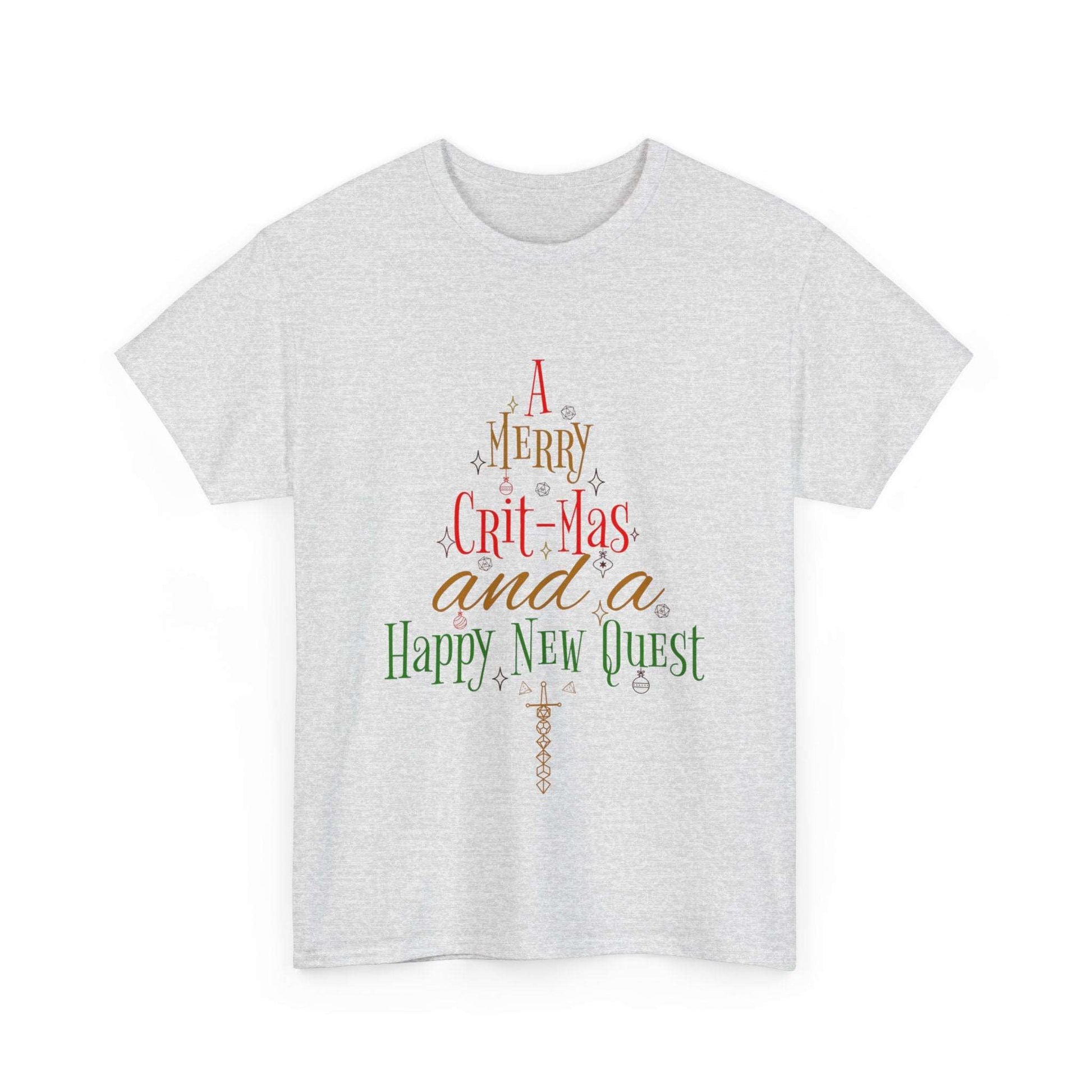 Dnd Christmas T Shirt, A Merry Crit-Mas