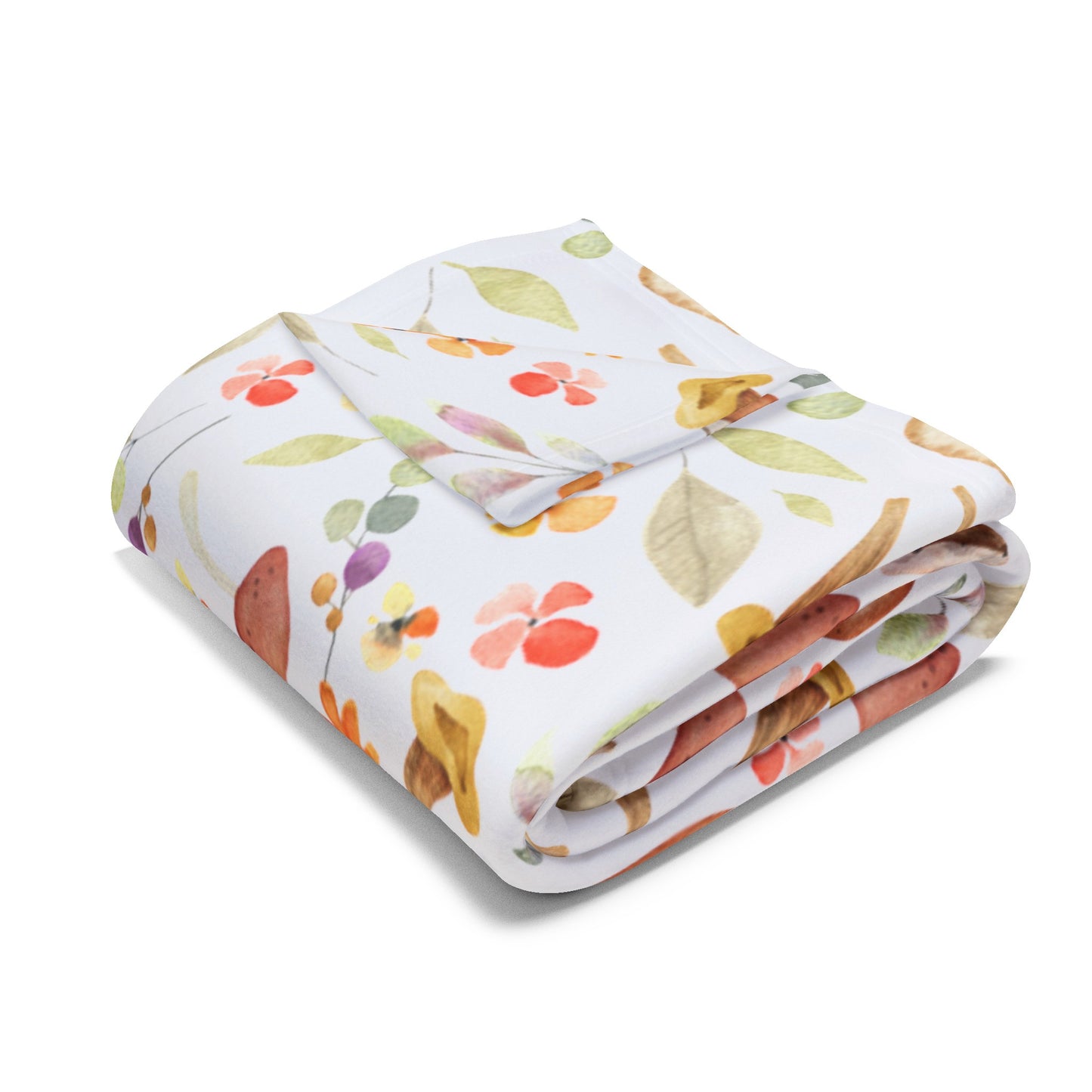 Couverture Champignon, Plaid Polaire Arctique