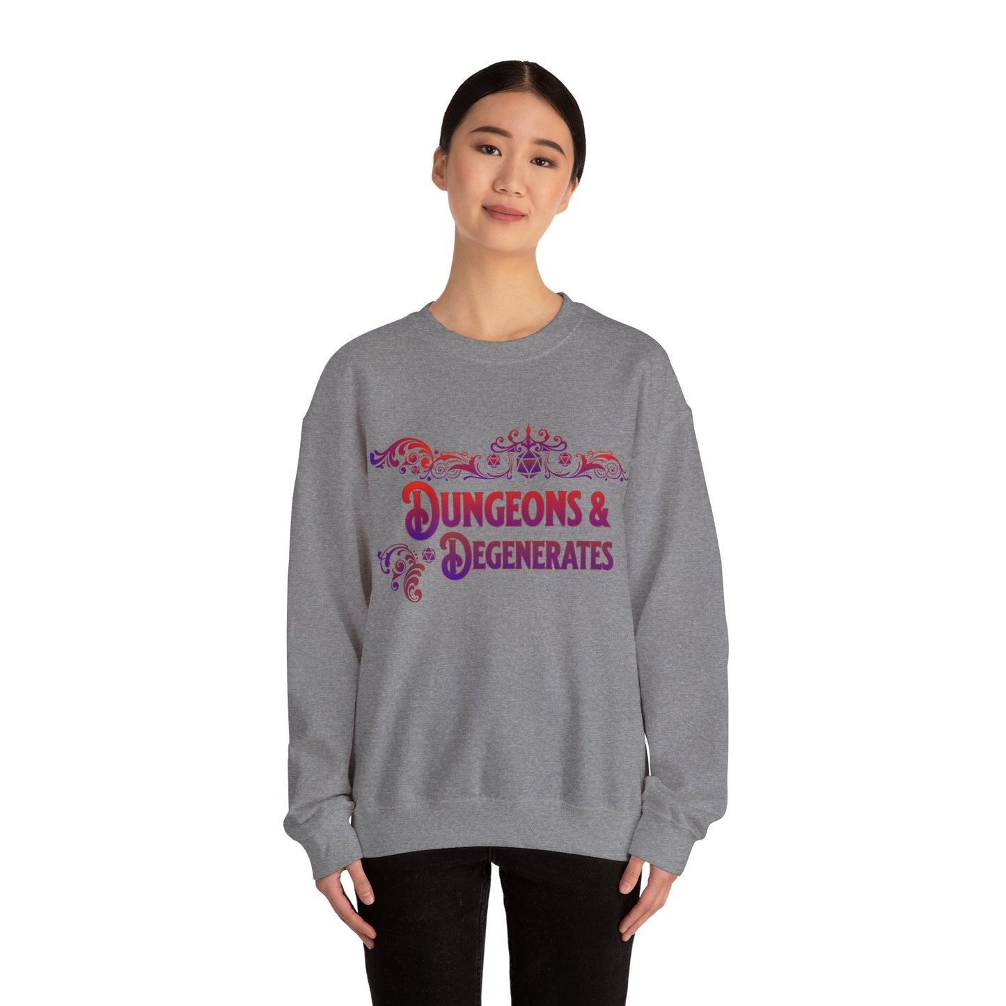 Dnd Sweatshirt Dungeons Degenerates