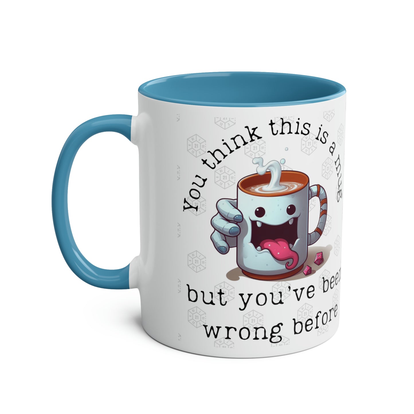 Idée cadeau pour une tasse Dnd Mimic pour DM