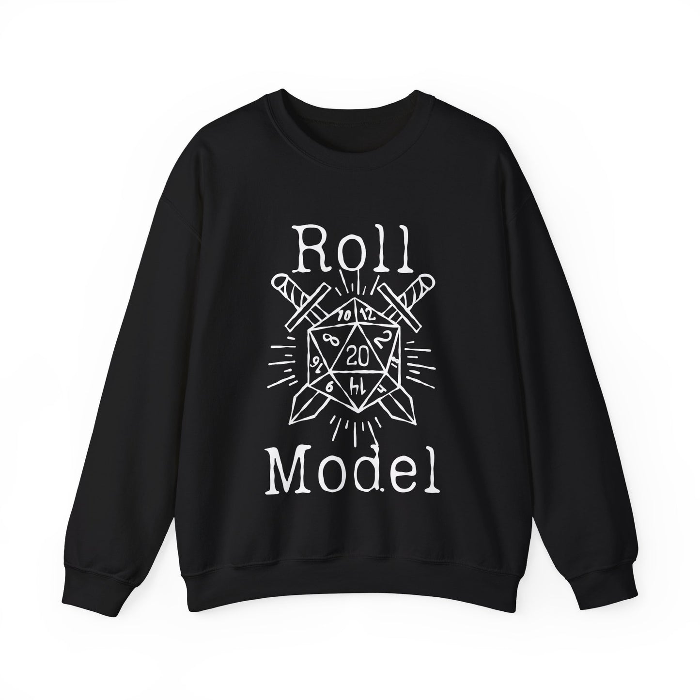 DnD Roll Model Dice Sweater, Dungeons and Dragons Jumper