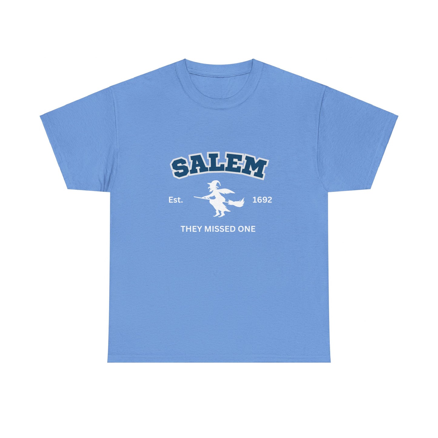 Salem 1692 They Missed One Halloween TShirt College, University Style Witch Trials Top