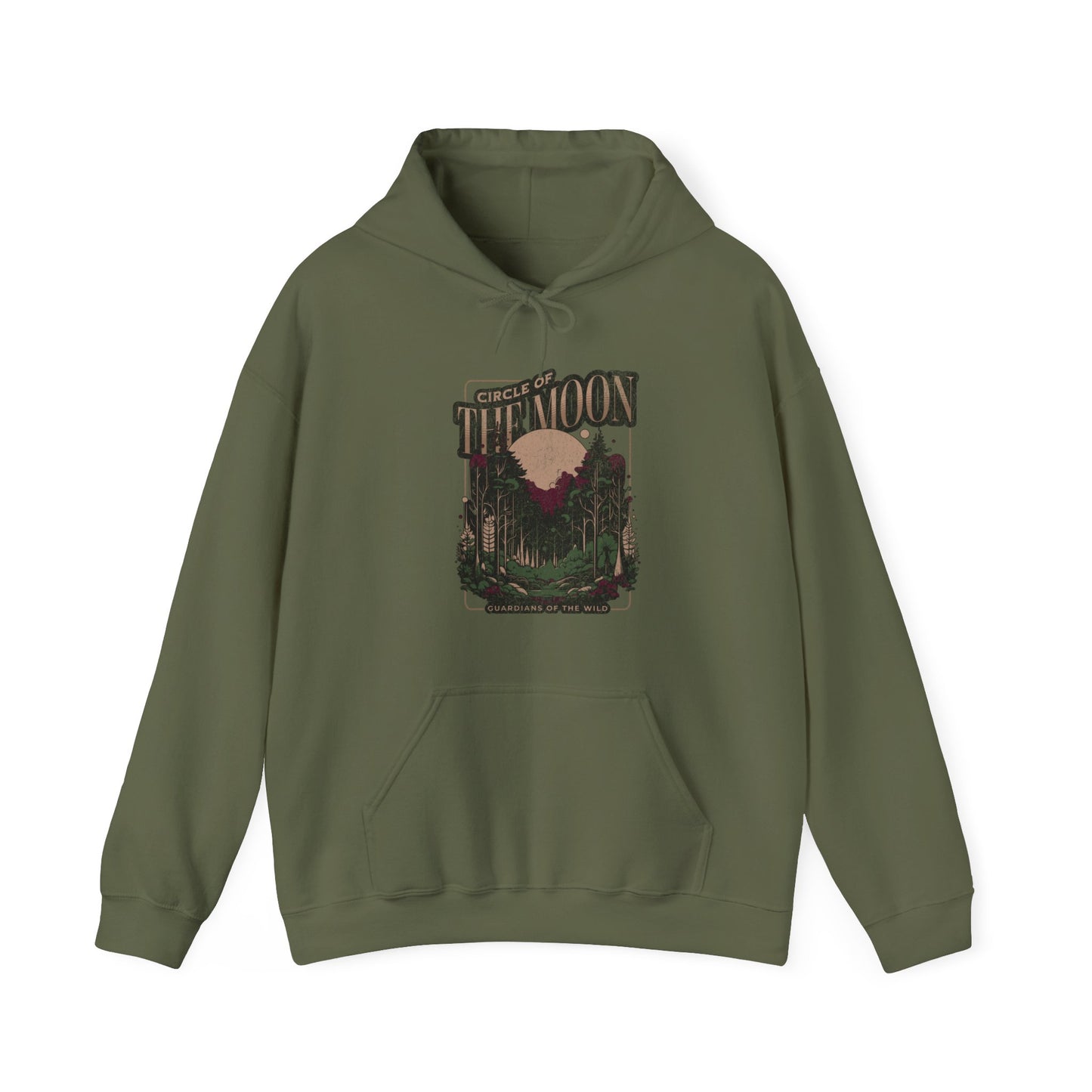 Dnd Hoodie Druiden Magie, Kreis des Mondes