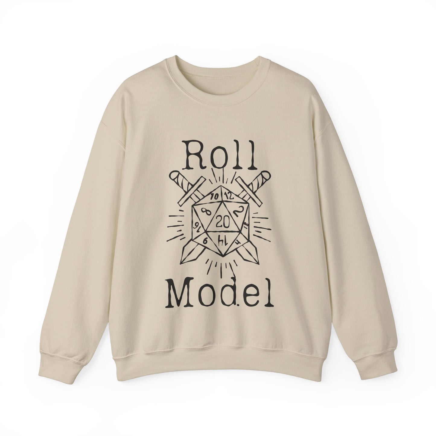 DnD Roll Model Dice Sweater, Dungeons and Dragons Jumper