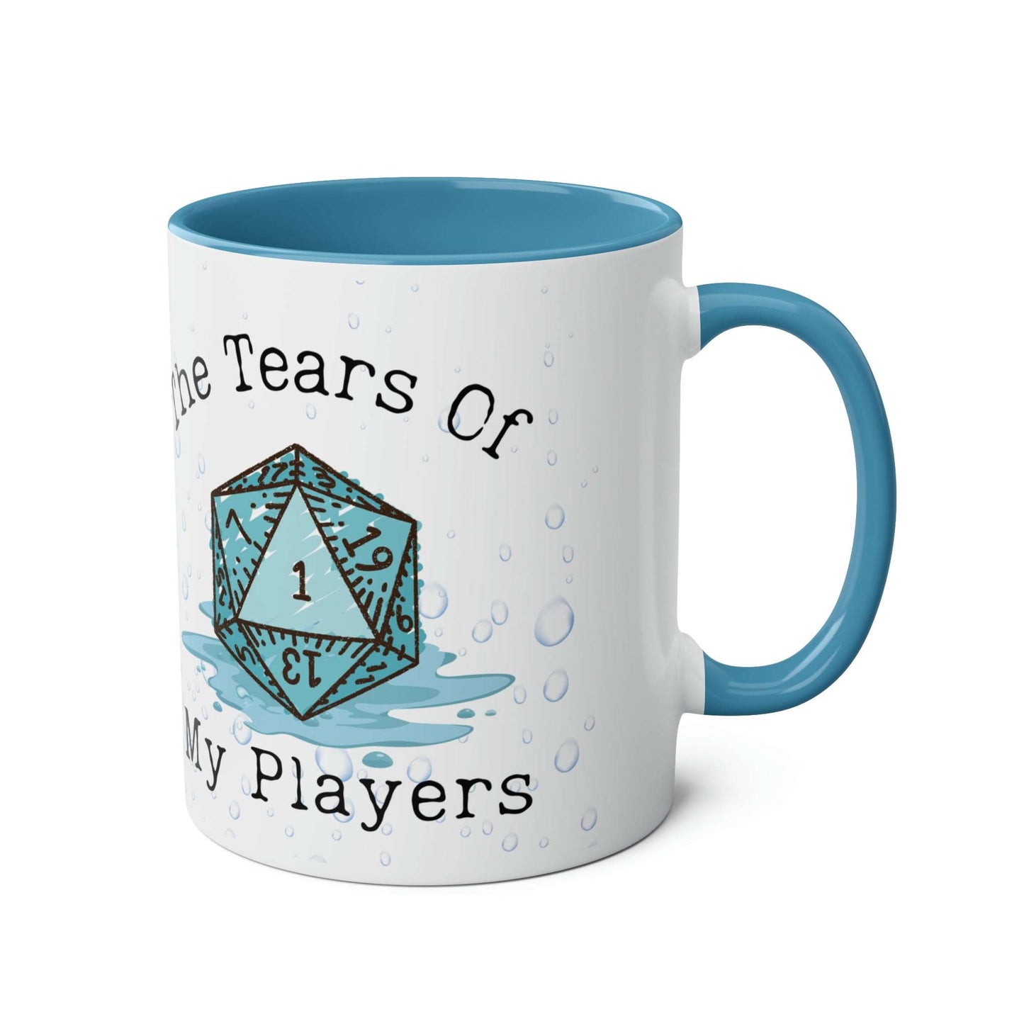 Dnd Mug, The Tears of My Player Gift for DM, Dungeons Dragons Game Master Coffee Cup, Ideal for Birthday or Christmas, RPG table top gamer