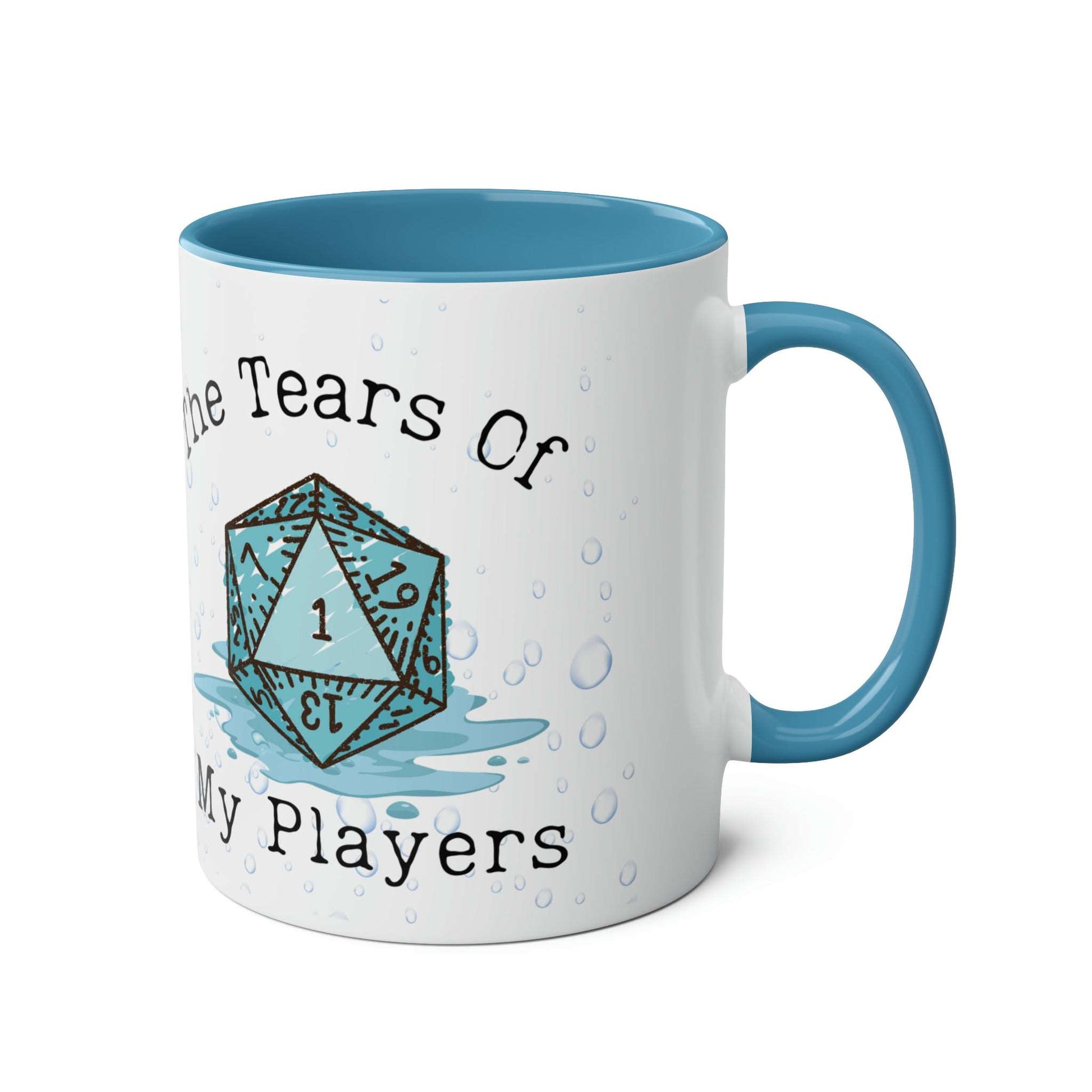 Dnd Mug, The Tears of My Player Gift for DM, Dungeons Dragons Game Master Coffee Cup, Ideal for Birthday or Christmas, RPG table top gamer