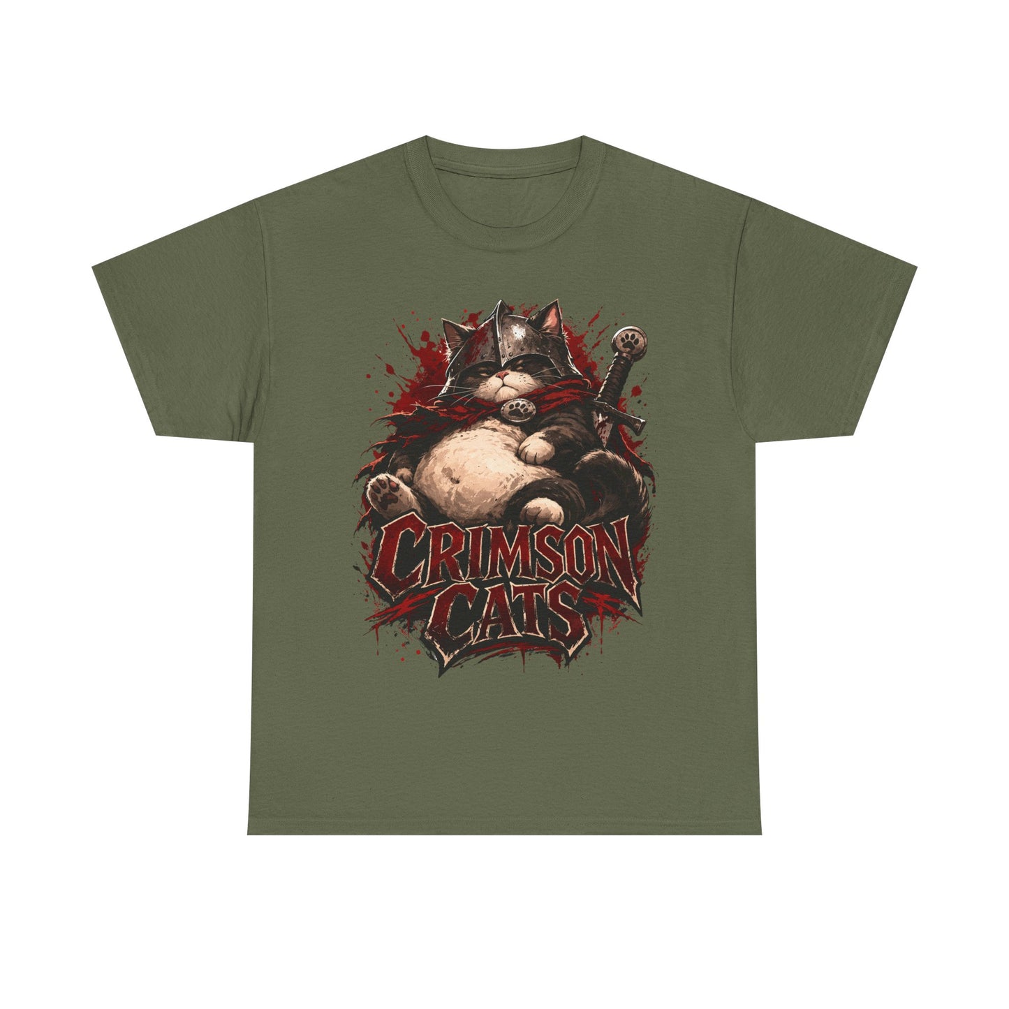 Crimson Cats T-Shirt | Funny Crimson Desert Inspired Game Tee