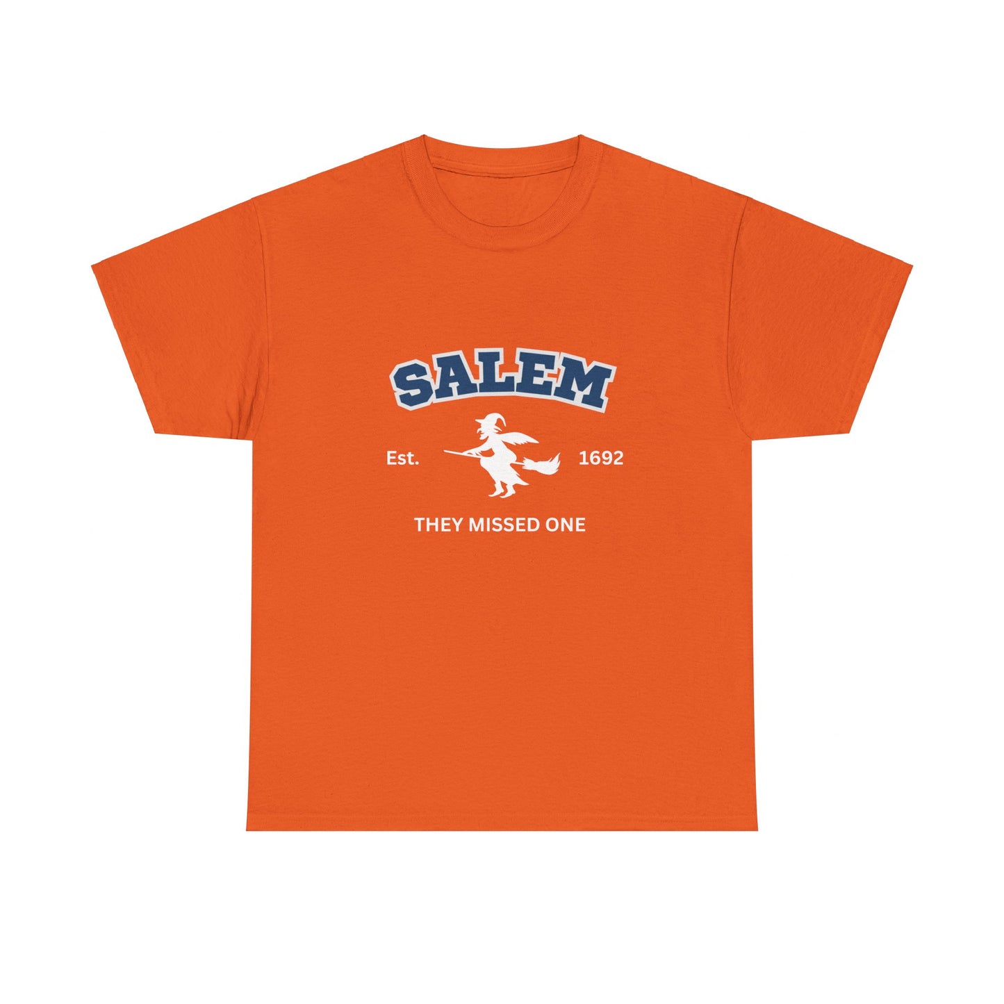 Salem 1692 Sie haben ein Halloween-T-Shirt verpasst, College, Universitätsstil, Hexenprozesse, Top