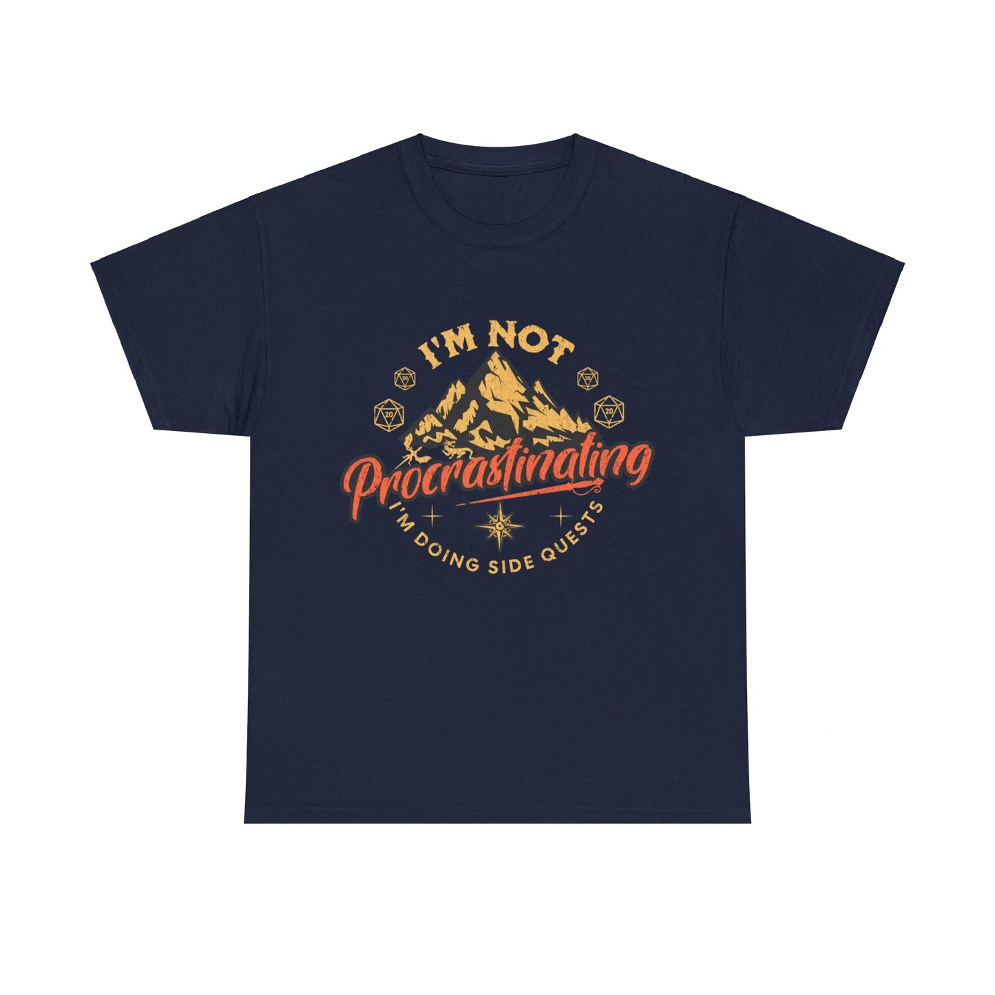 T-shirt Dnd TDAH « Je ne procrastine pas »