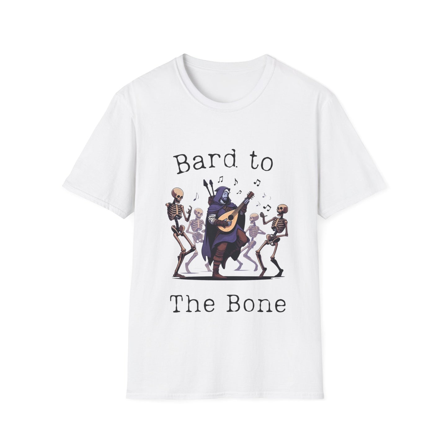 DnD T Shirt Bard To the Bone