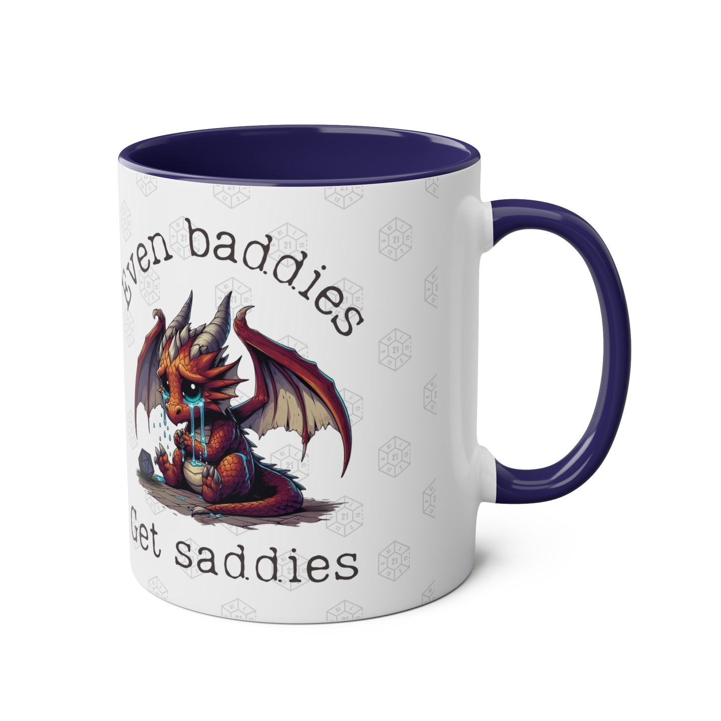 Tasse à café Dnd Même les méchants deviennent tristes Dragon