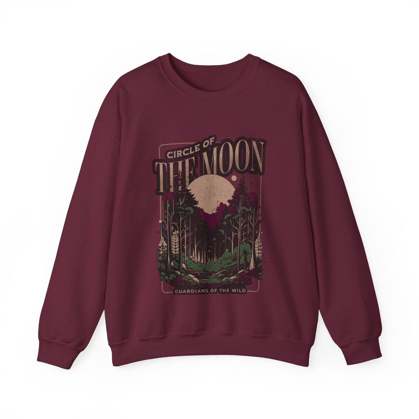 Dnd Sweatshirt for Druid Circle of the Moon, Guardians of the Wild