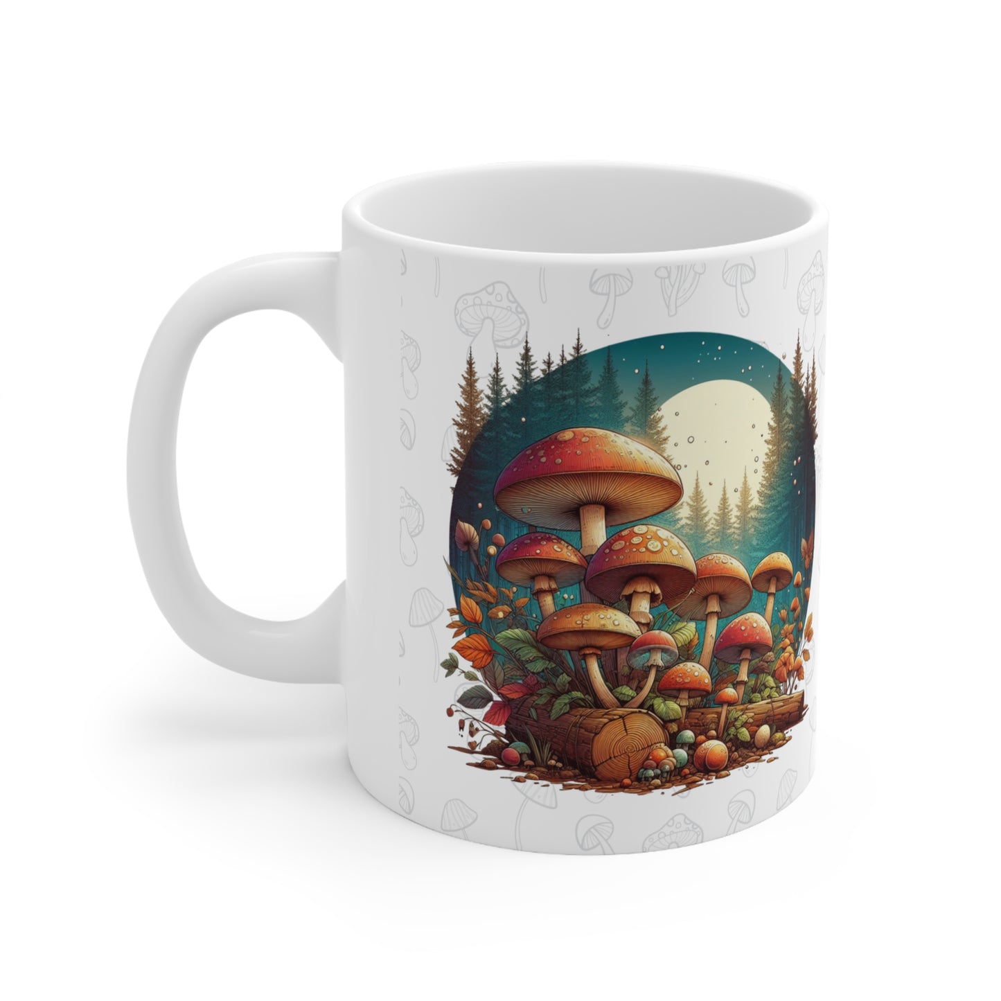 Tasse cadeau champignon