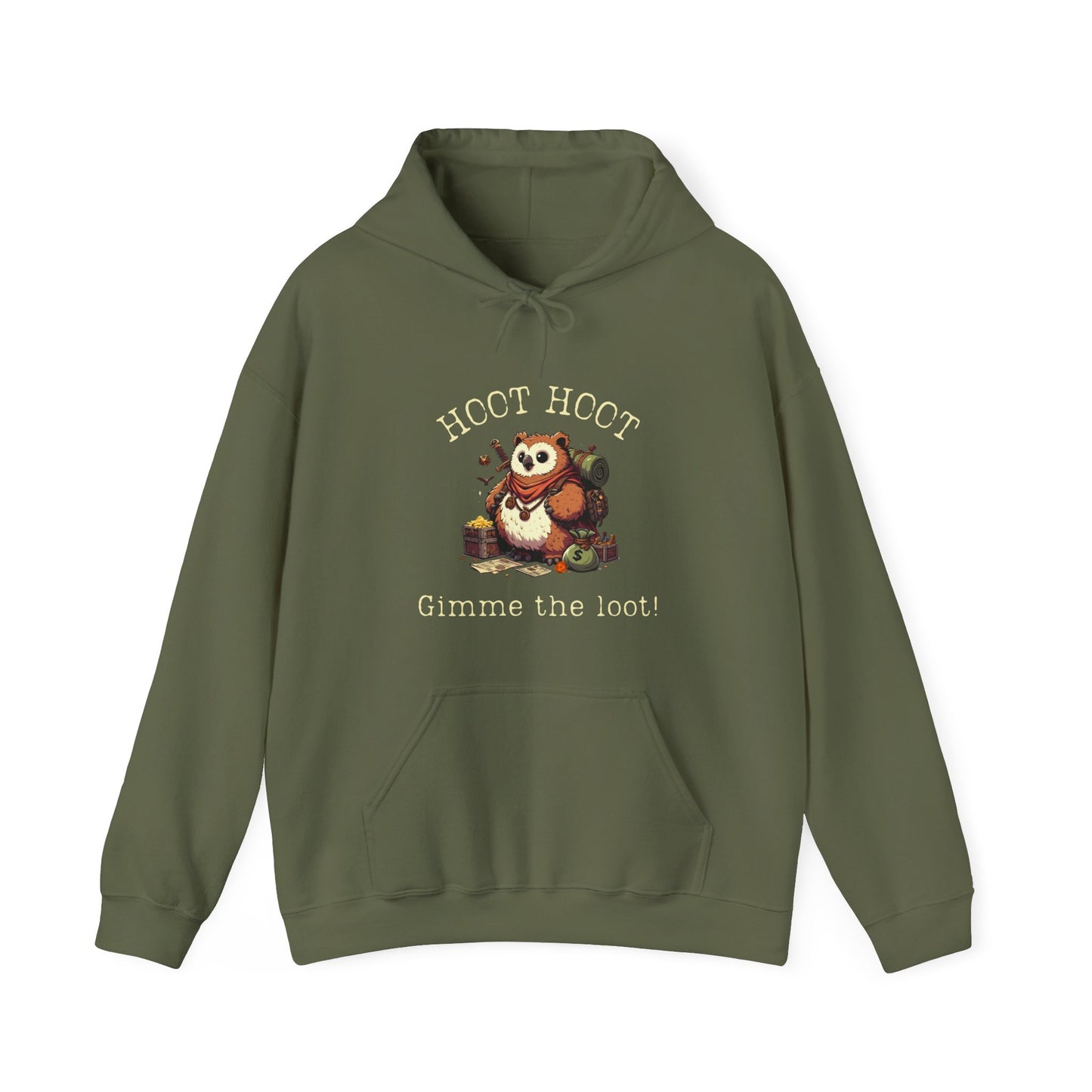 Baby Eulenbär Dnd Shirt Kapuzenpullover