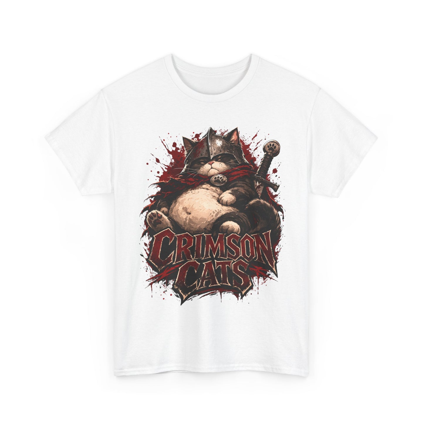 Crimson Cats T-Shirt | Funny Crimson Desert Inspired Game Tee