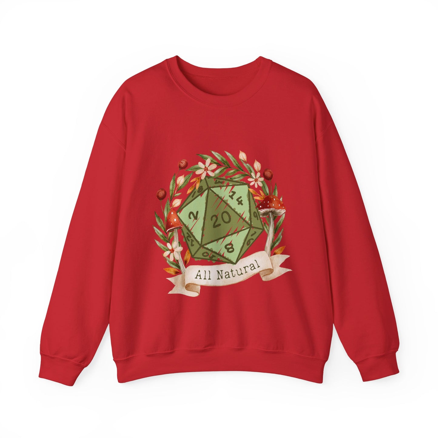 Dnd Druid Mushroom Sweatshirt Jumper