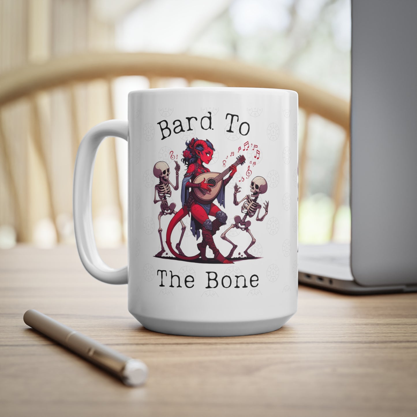 Dnd Mug Bard To the Bone