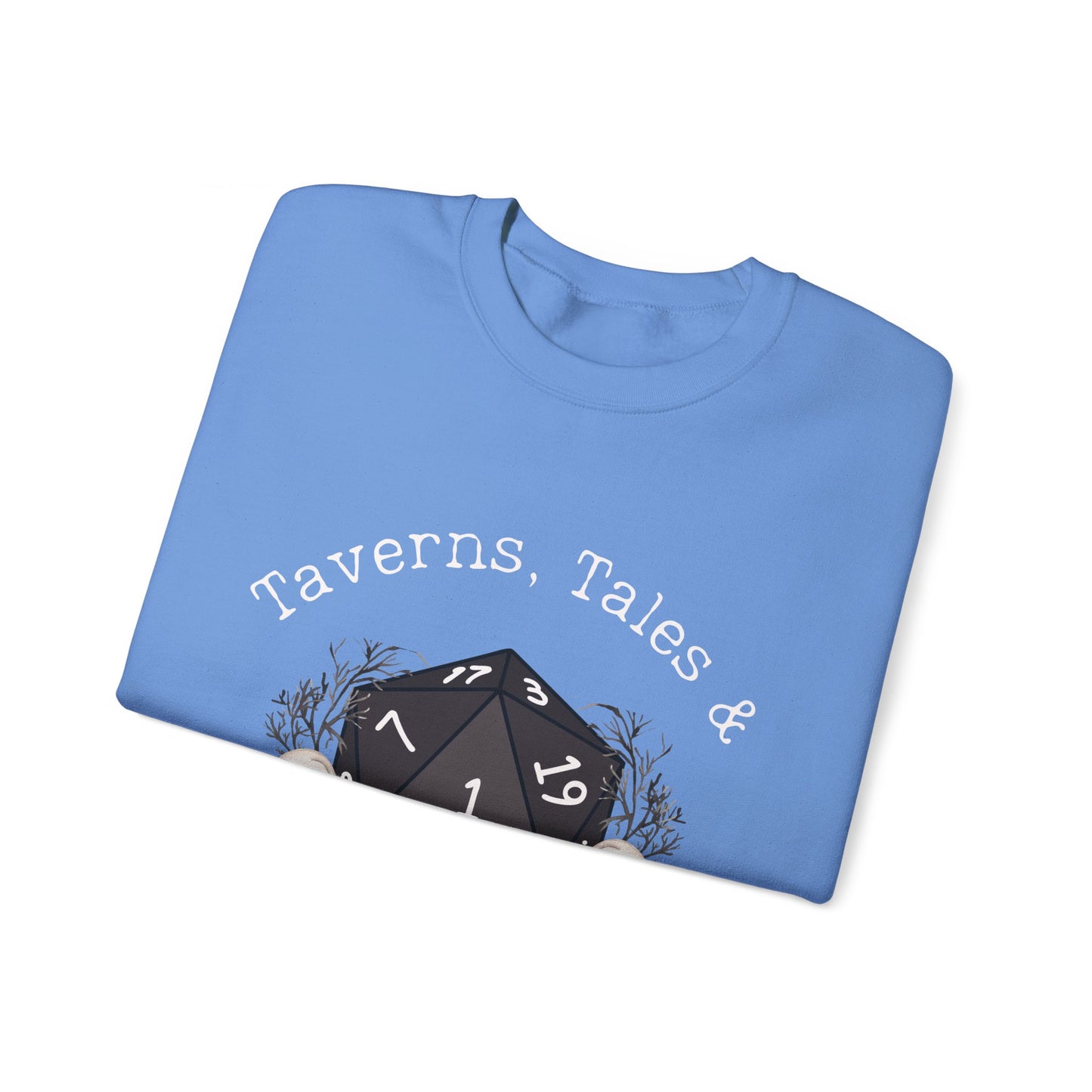 Dnd Shirt Taverns, Tales & Critical Fails Jumper Gift for DM or Dungeons and Dragons Player Rpg Player Group