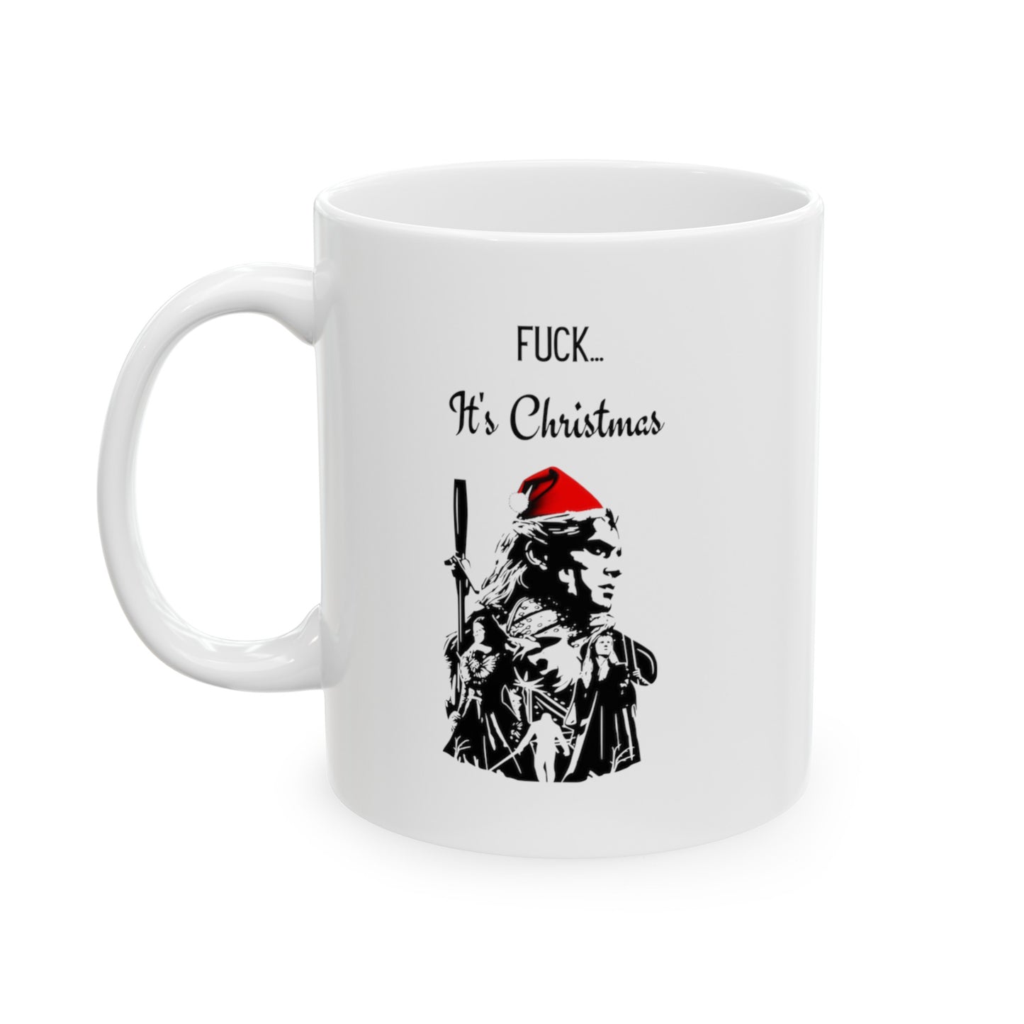 The Witcher Fuck Its Christmas Mug