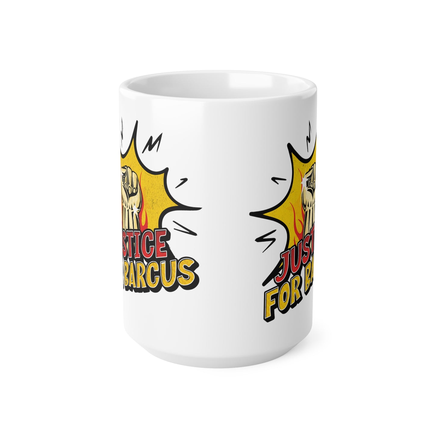 BG3 Mug Justice for Barcus!