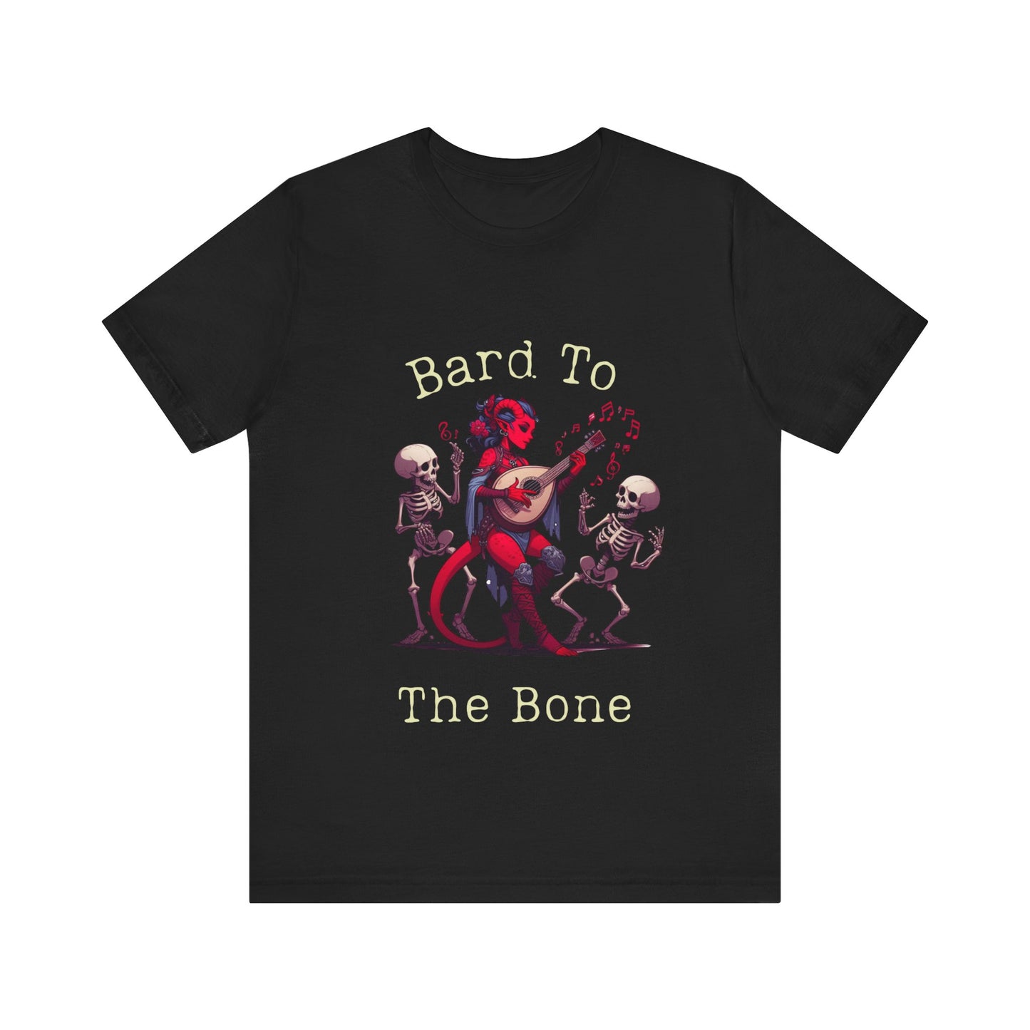 T-shirt Dnd Bg3 Bard to the Bone