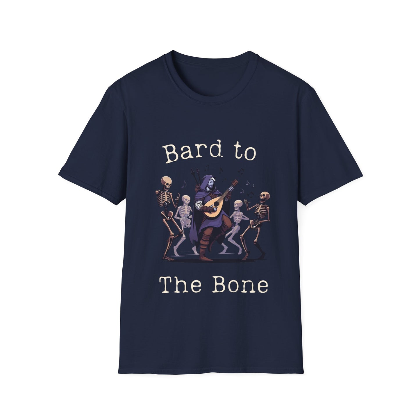 DnD T Shirt Bard To the Bone