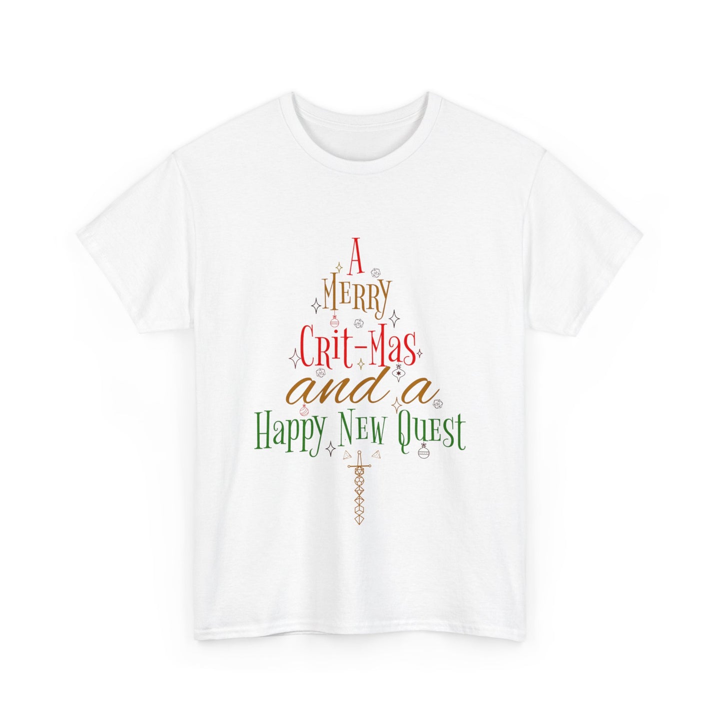 T-shirt de Noël Dnd, un joyeux Cri-Mas