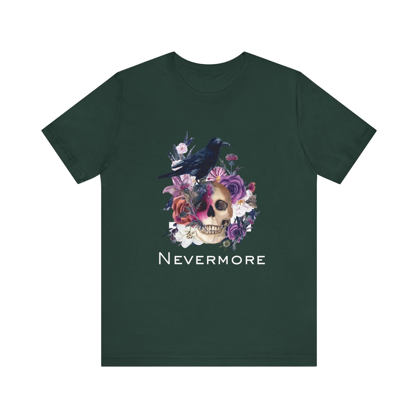 Nevermore T Shirt in the Gothic Style