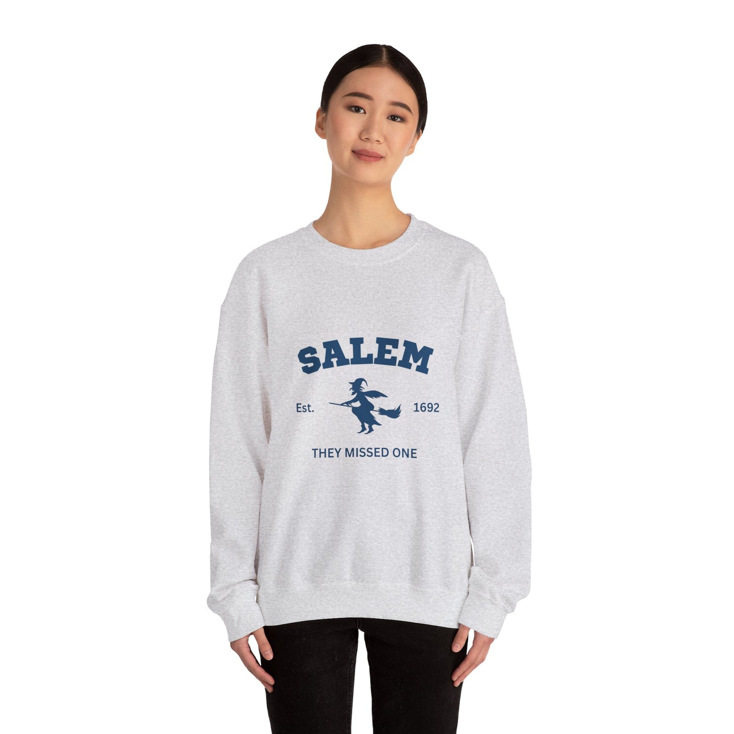 Sweat-shirt style universitaire Salem 1962 Ils en ont raté un