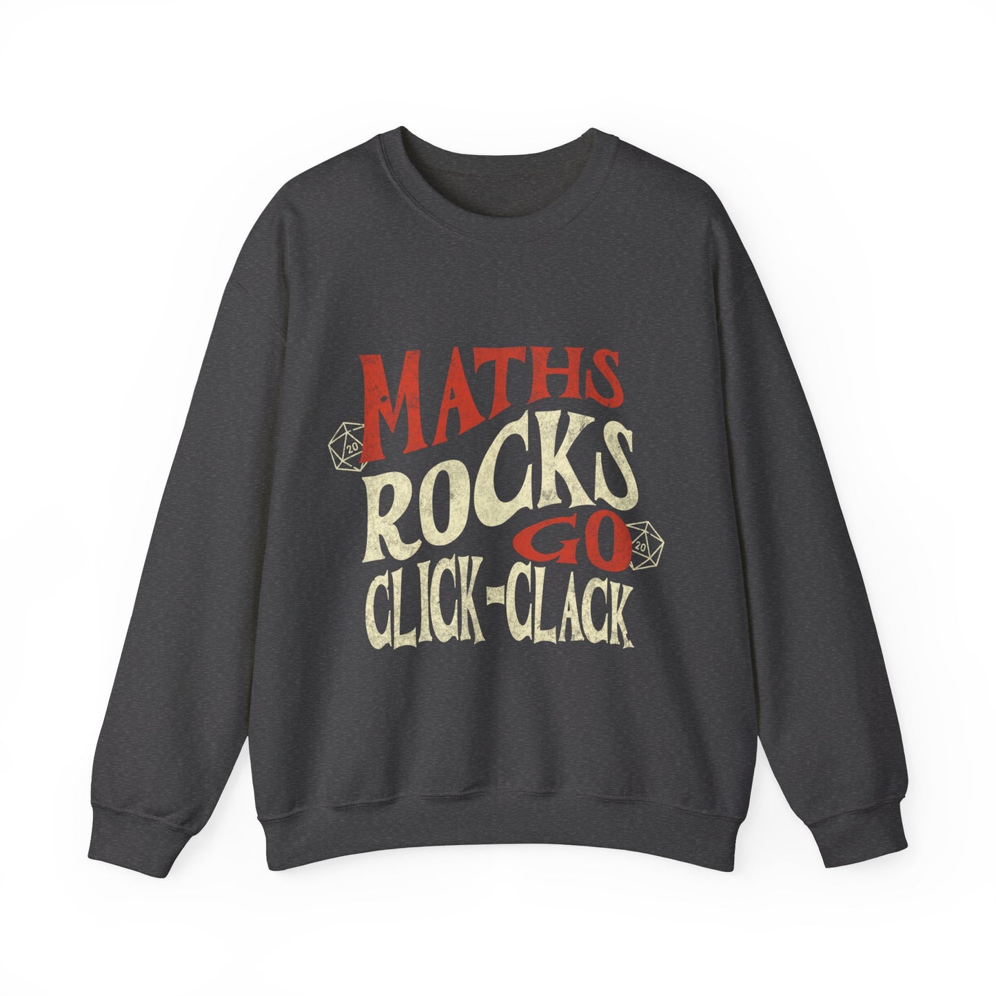 Dnd Shirt Jumper 'Maths Rocks Go Click Clack'