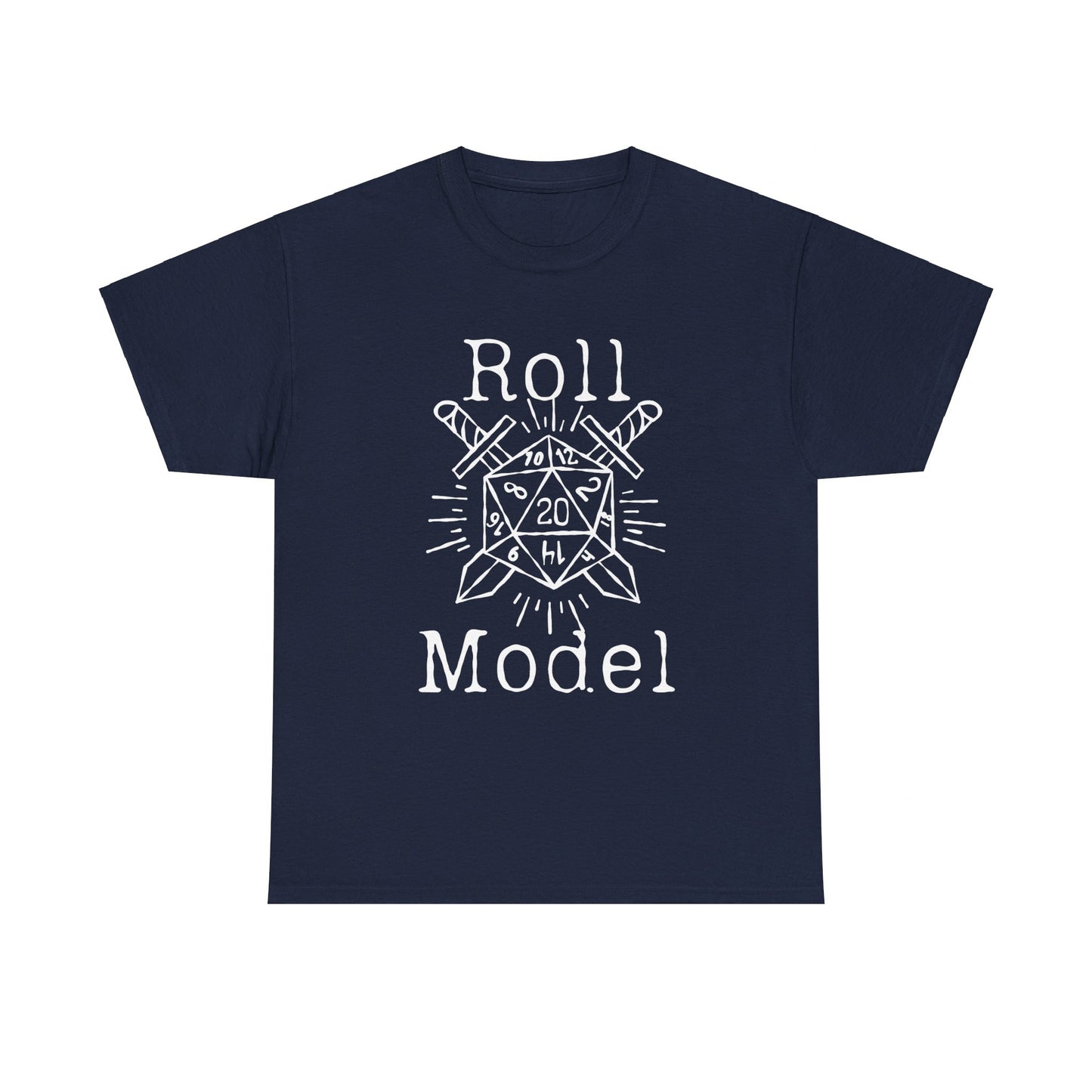 T-shirt DnD Roll Model Dice