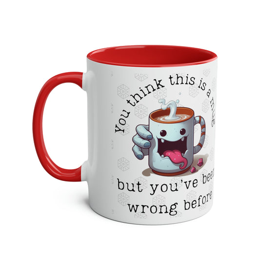 Idée cadeau pour une tasse Dnd Mimic pour DM