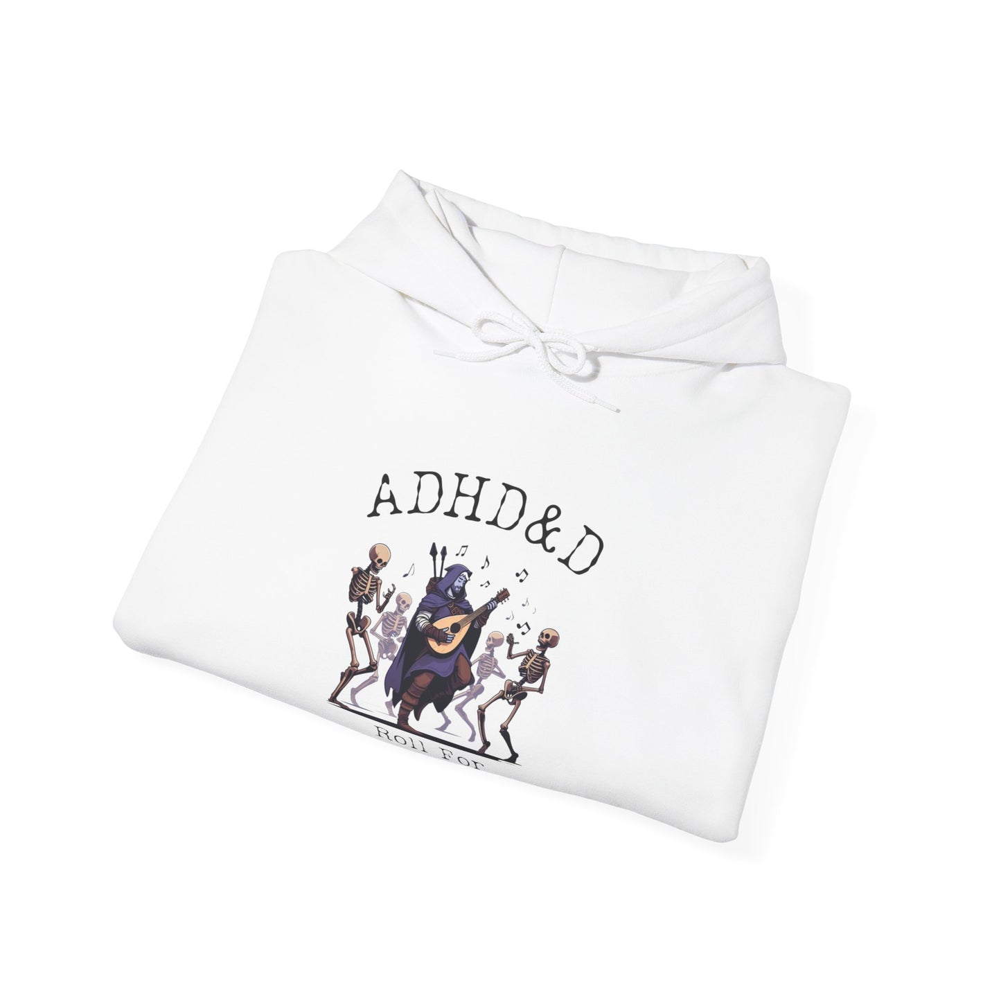 Sweat à capuche Dnd Adhd Roll pour la procrastination