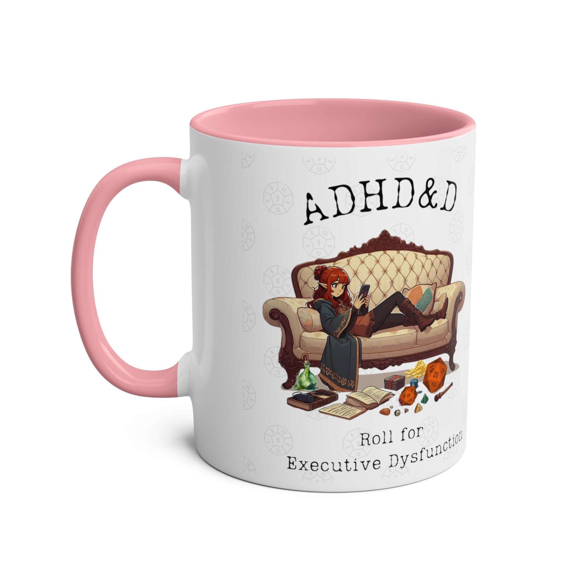 Dnd Adhd Mug Roll for Executive Dysfunction