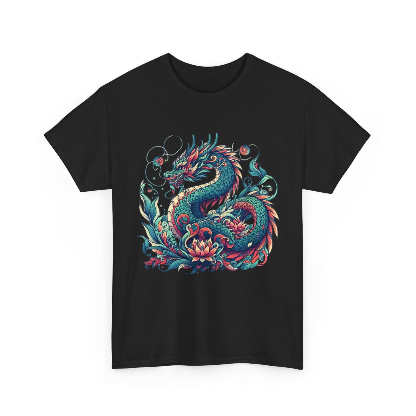 Dragon T Shirt Drake, Wyvern, Hydra Fantasy Tee Great gift for DM, Dungeon Game Masters or Fantasy Fans