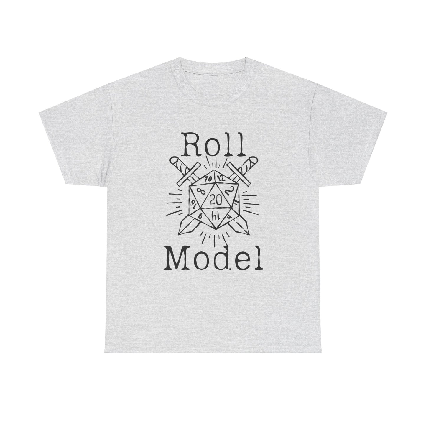 T-shirt DnD Roll Model Dice