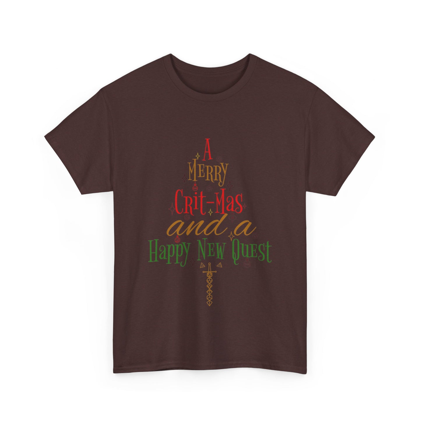 Dnd Weihnachts-T-Shirt, A Merry Crit-Mas