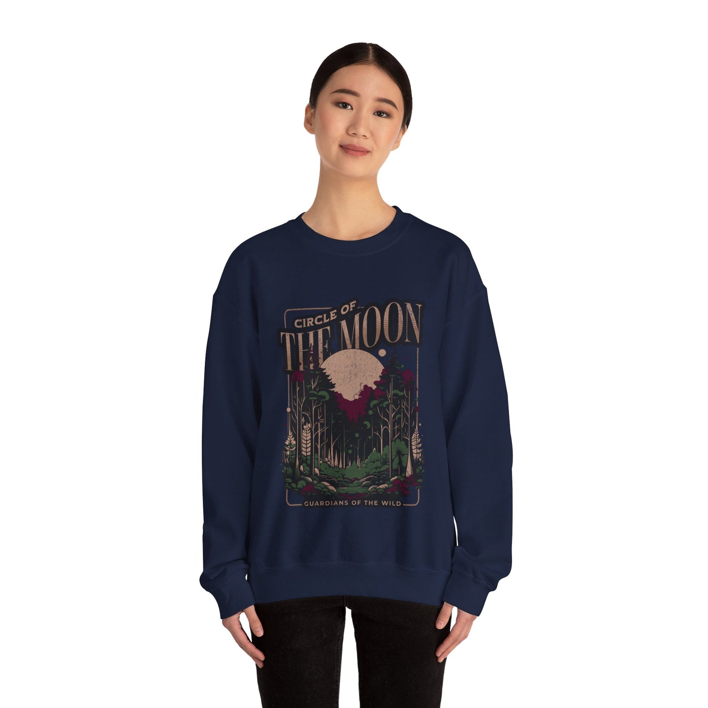 Dnd Sweatshirt for Druid Circle of the Moon, Guardians of the Wild