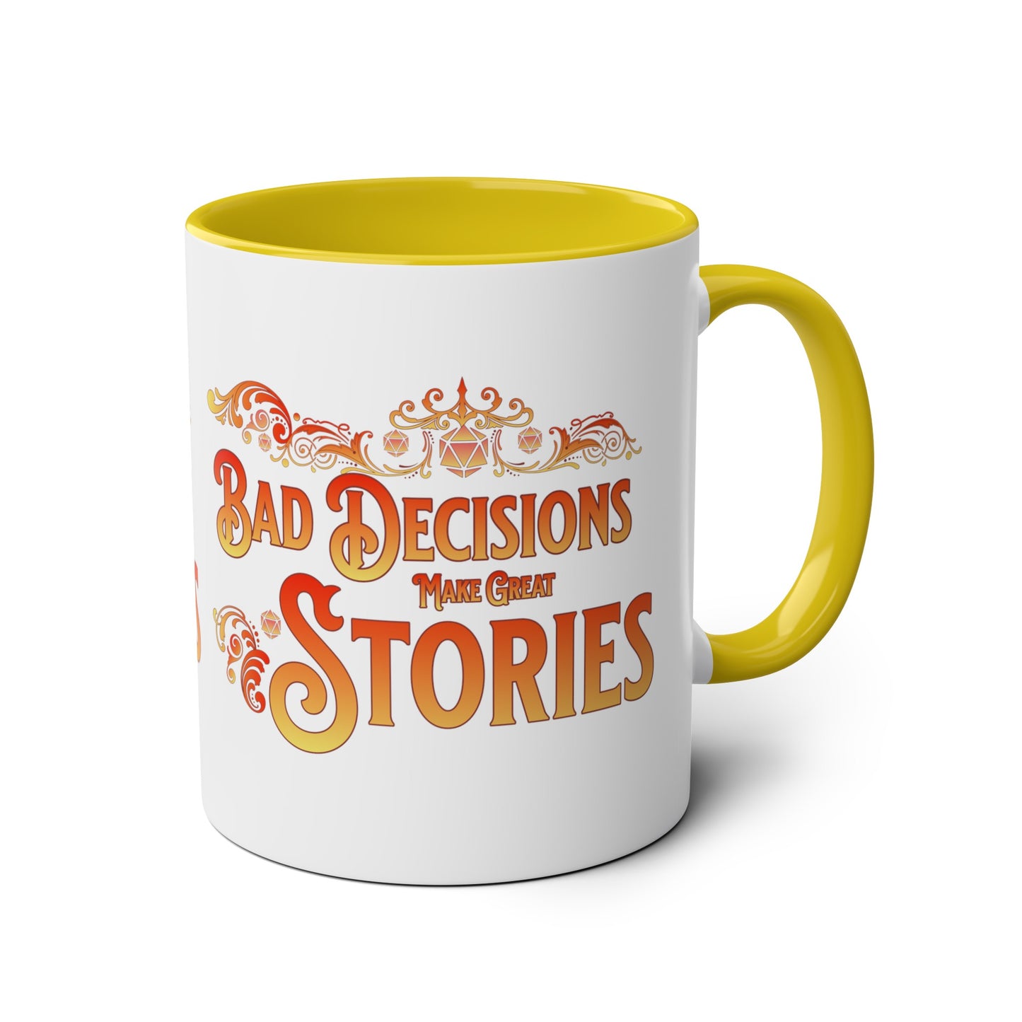 Dnd Mug, Bad Decisions Make Great Stories