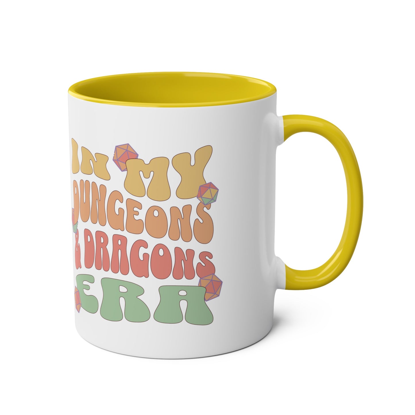 Dnd Mug 'In My Dungeons and Dragons Era'