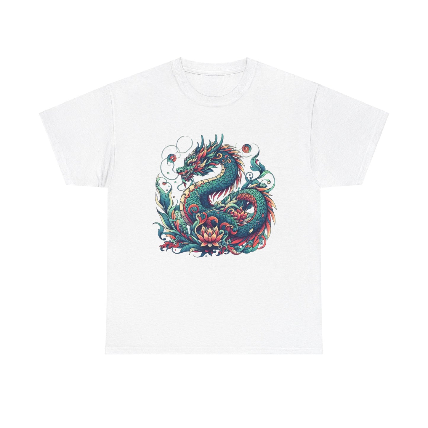 Drachen-T-Shirt Drake, Wyvern, Hydra Fantasy Tee Tolles Geschenk für DM, Dungeon Game Masters oder Fantasy-Fans