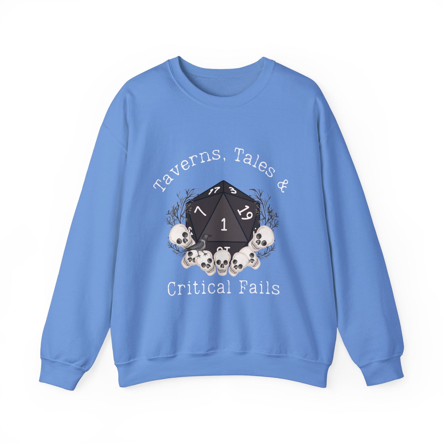 Dnd Shirt Taverns, Tales & Critical Fails Jumper Gift for DM or Dungeons and Dragons Player Rpg Player Group