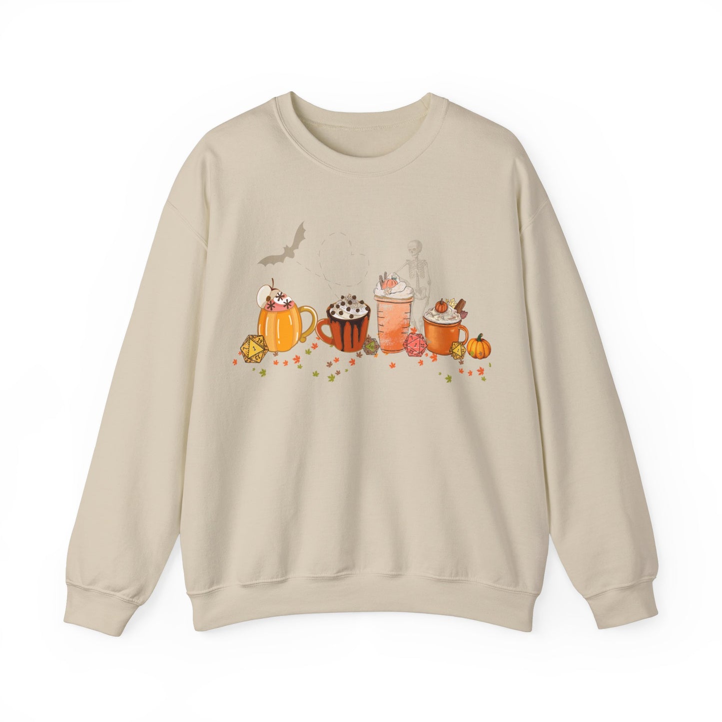 Dungeons and Dragons Jumper Halloween Sweater  ' Pumpkin Dice'