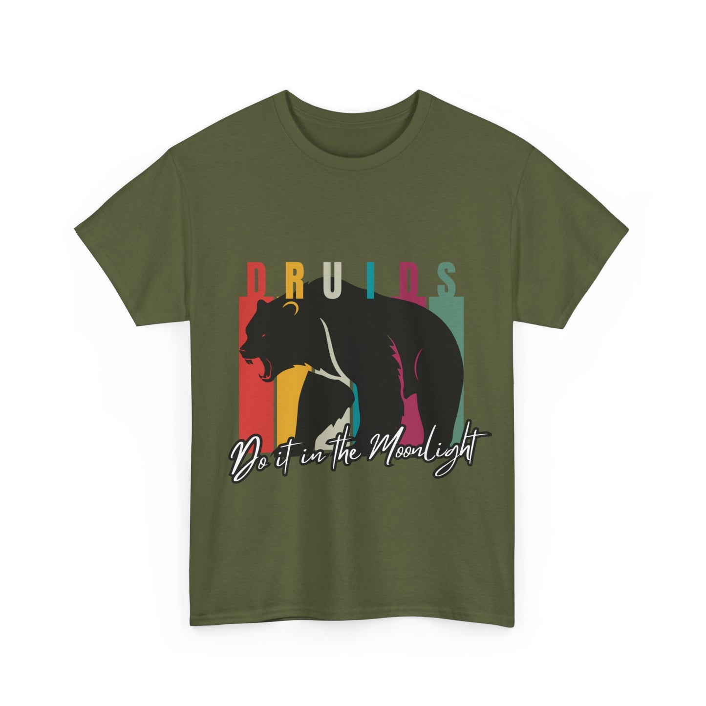 T-shirt DND Les druides le font au clair de lune