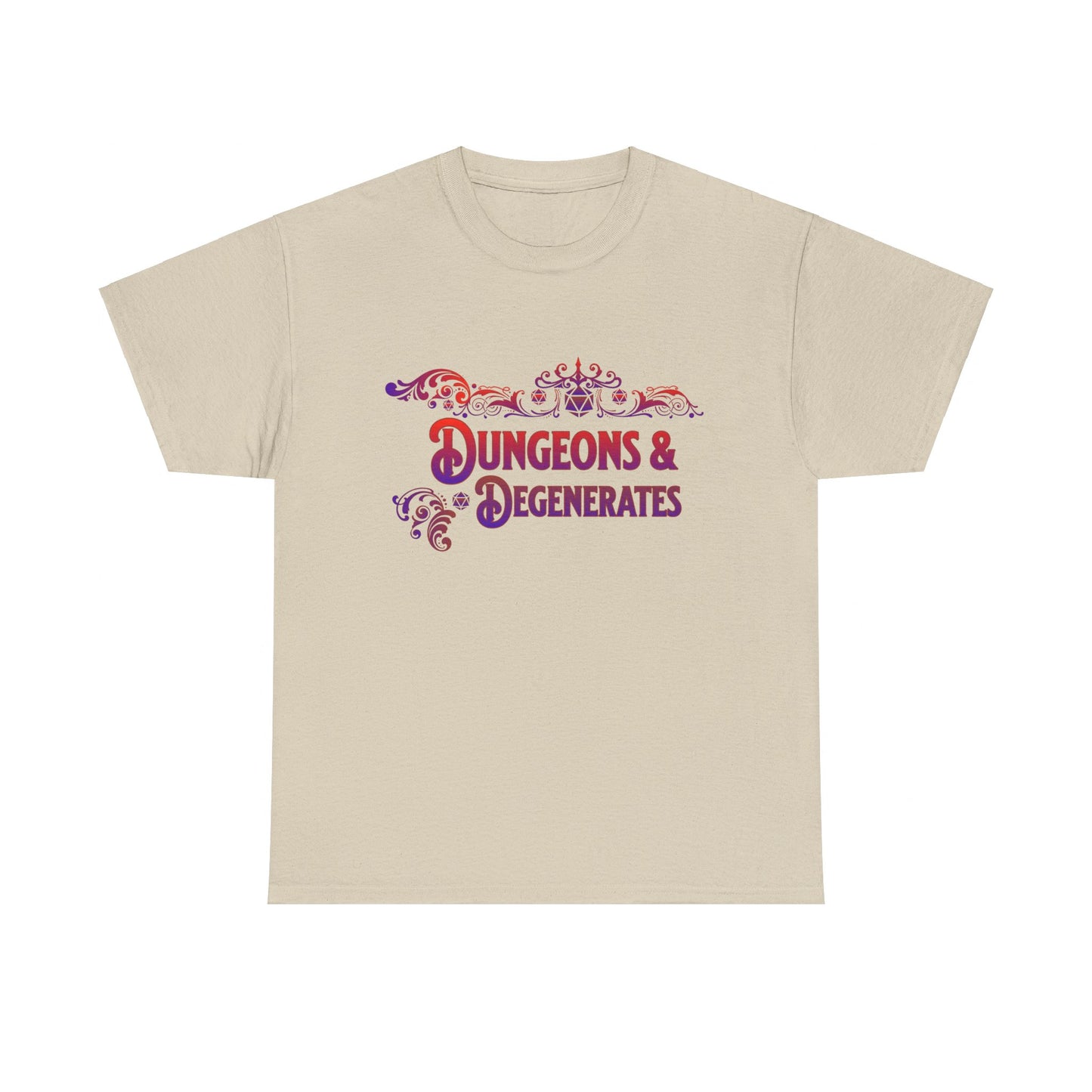 T-shirt DND Donjons et Dégénérés