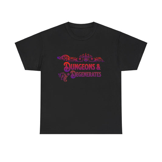 T-shirt DND Donjons et Dégénérés