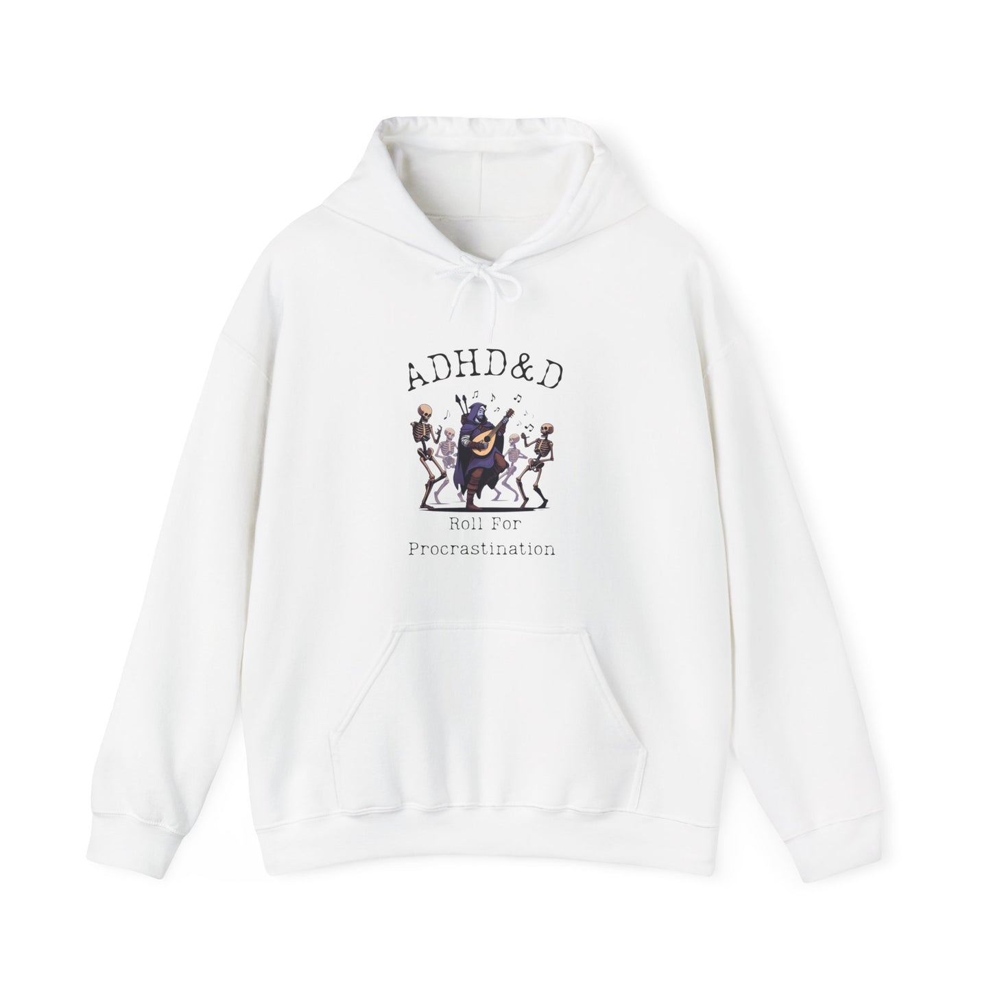 Dnd Hoodie Adhd Rolle für Prokrastination