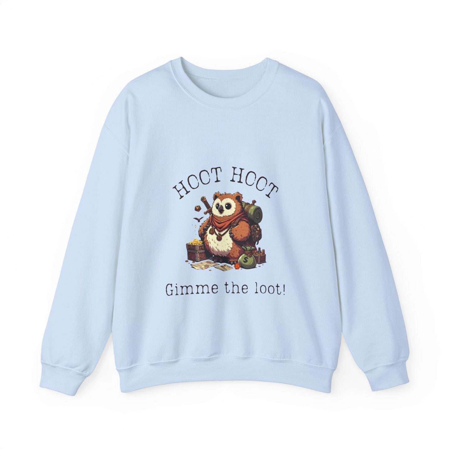 Baby Owlbear Cub Shirt Hoot Hoot Gimme the Loot