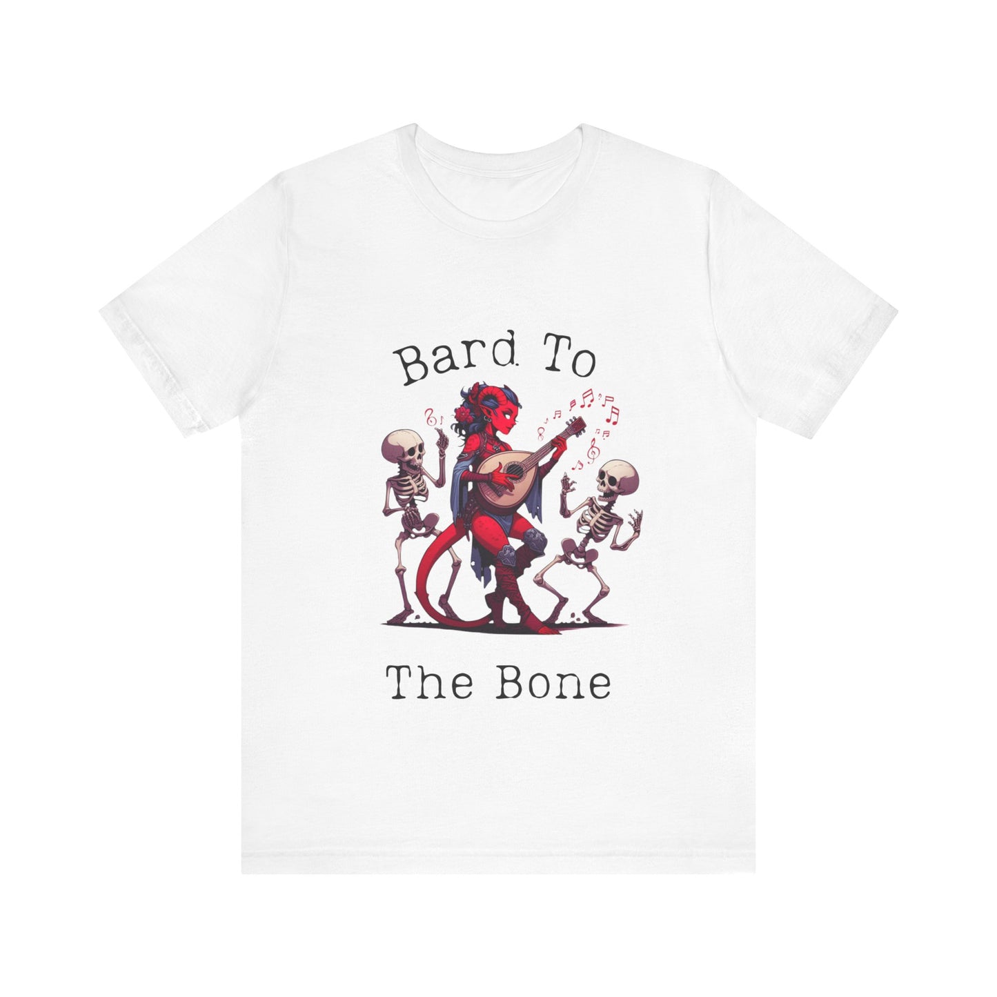 T-shirt Dnd Bg3 Bard to the Bone